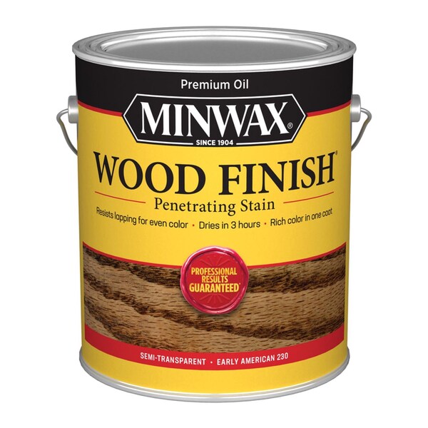 Minwax Wood Finish Semi-Transparent Early American Oil-Based Penetrating Stain 1 gal 710780000 - main